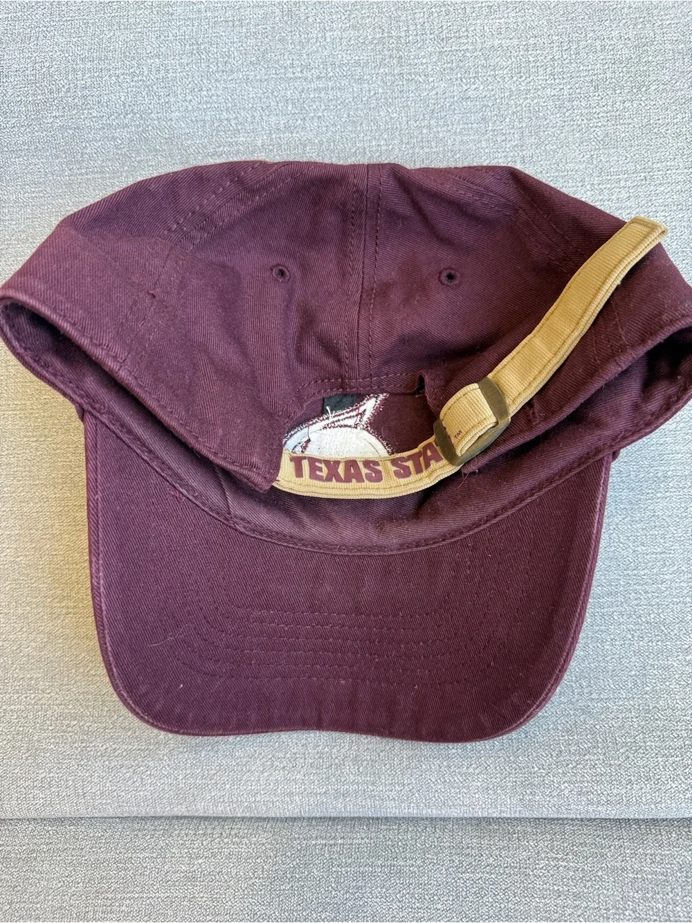 Maroon Bobcats Embroidered Baseball Cap
